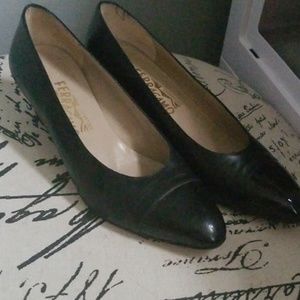 Ferragamo shoes, black